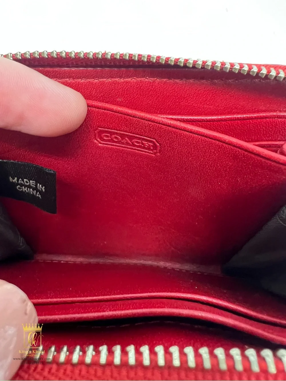 Coach Zip-Around Wallet - Picture 13 of 13